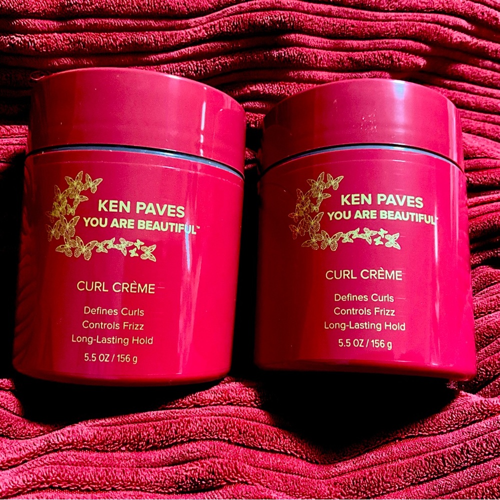 2 KEN PAVES YOU ARE BEAUTIFUL CURL CREAM BRAND NEW SEALED